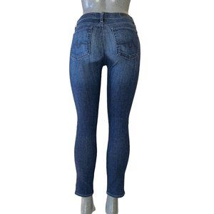 AG Adriano Goldschmied 'Stevie Ankle'  Womens Jeans Tag 26 Blue High-Rise Straig
